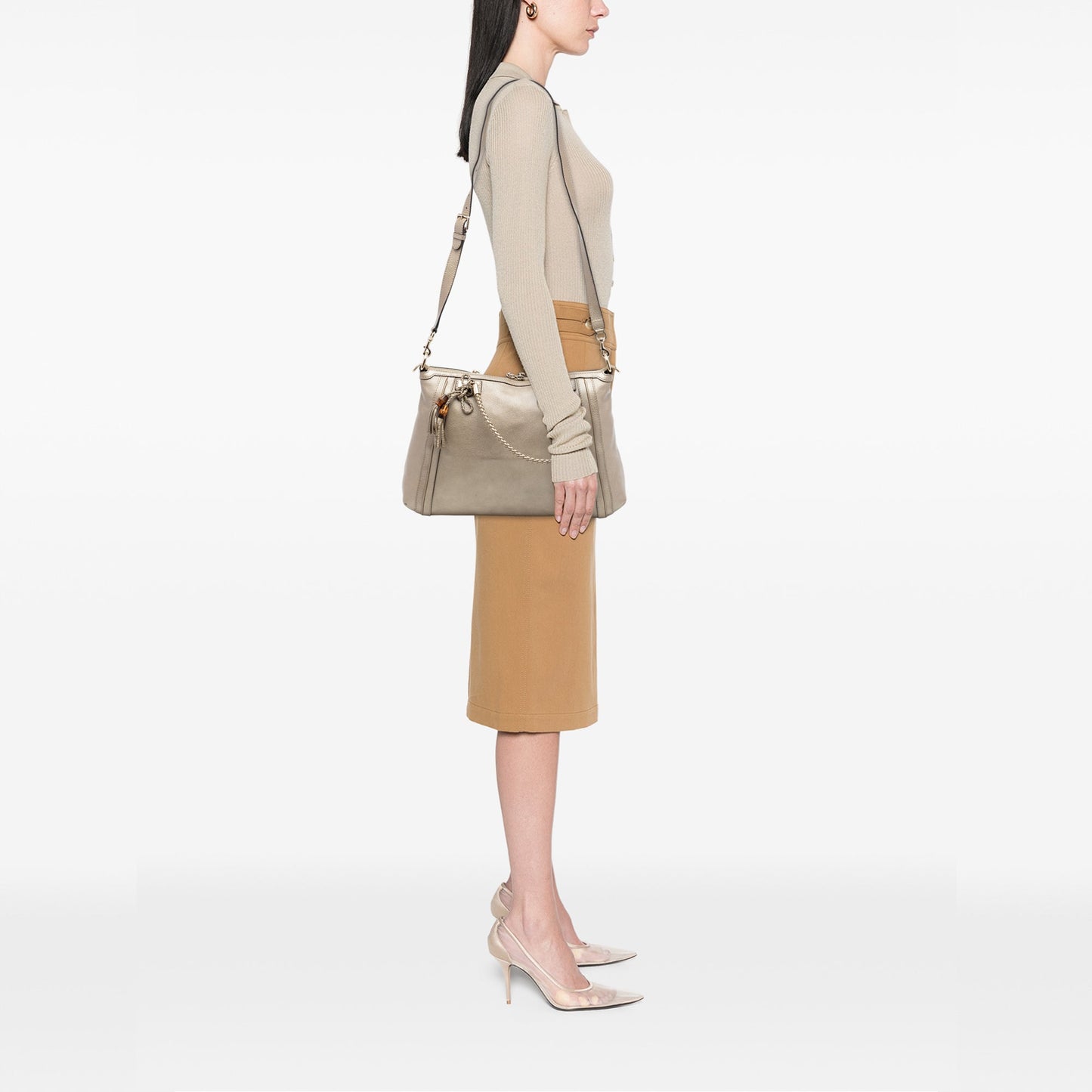 Large Leather Bella Tote