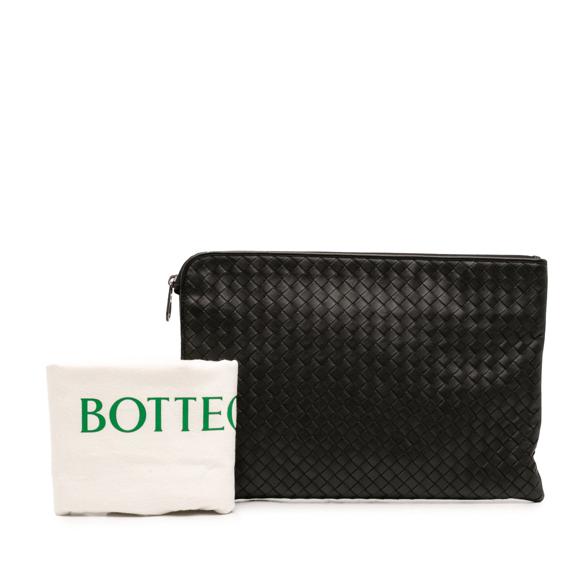 Bottega Veneta Medium Nappa Intrecciato Document Case