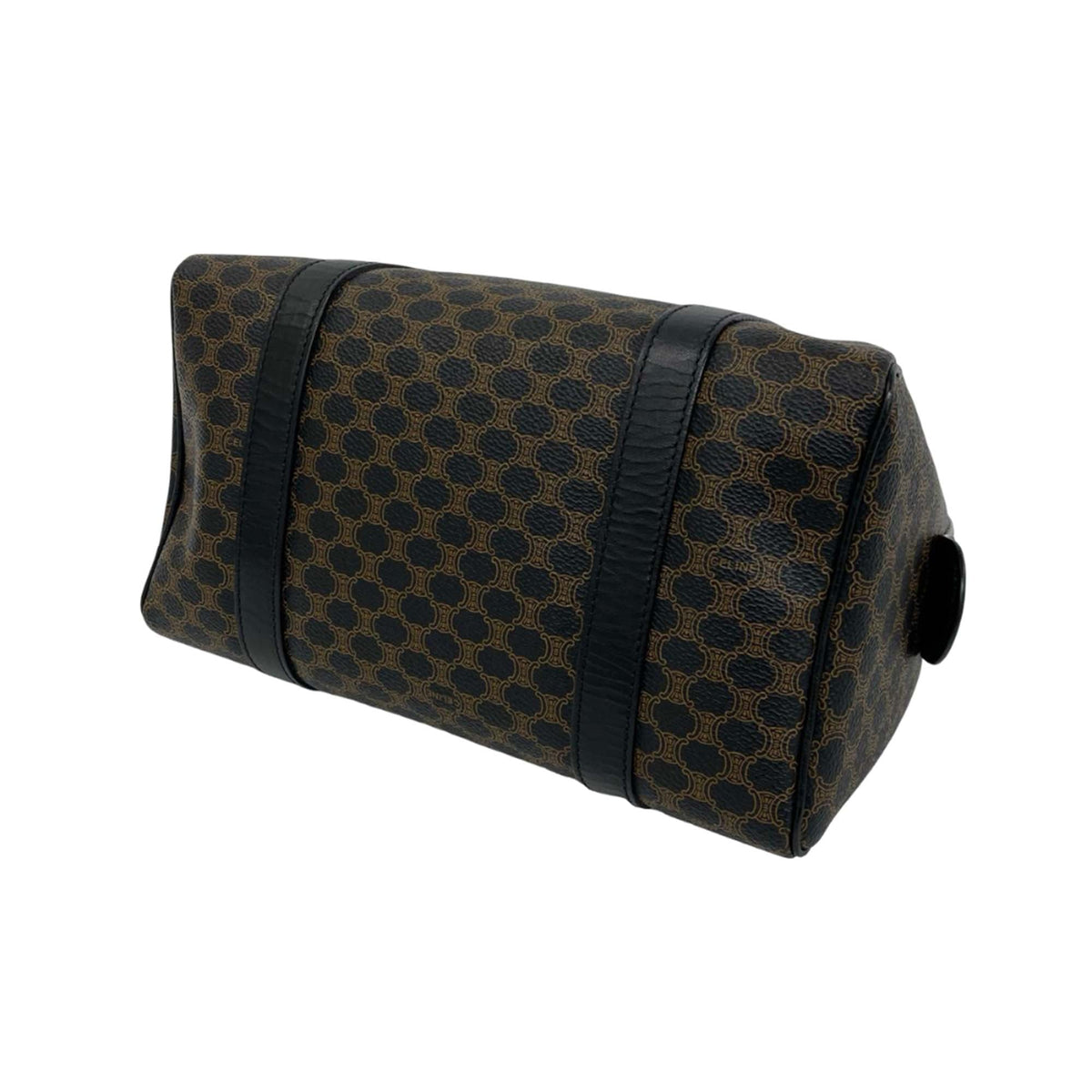 Celine Macadam Coated Canvas Handbag