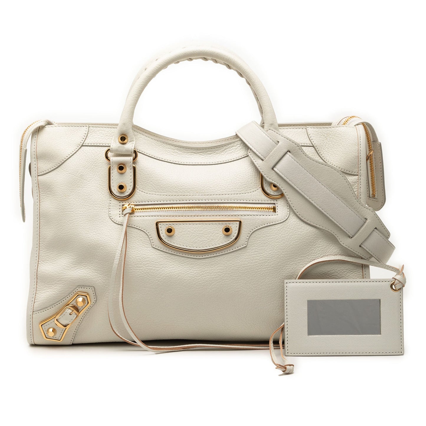 Chevre Motocross Classic Metallic Edge City Satchel