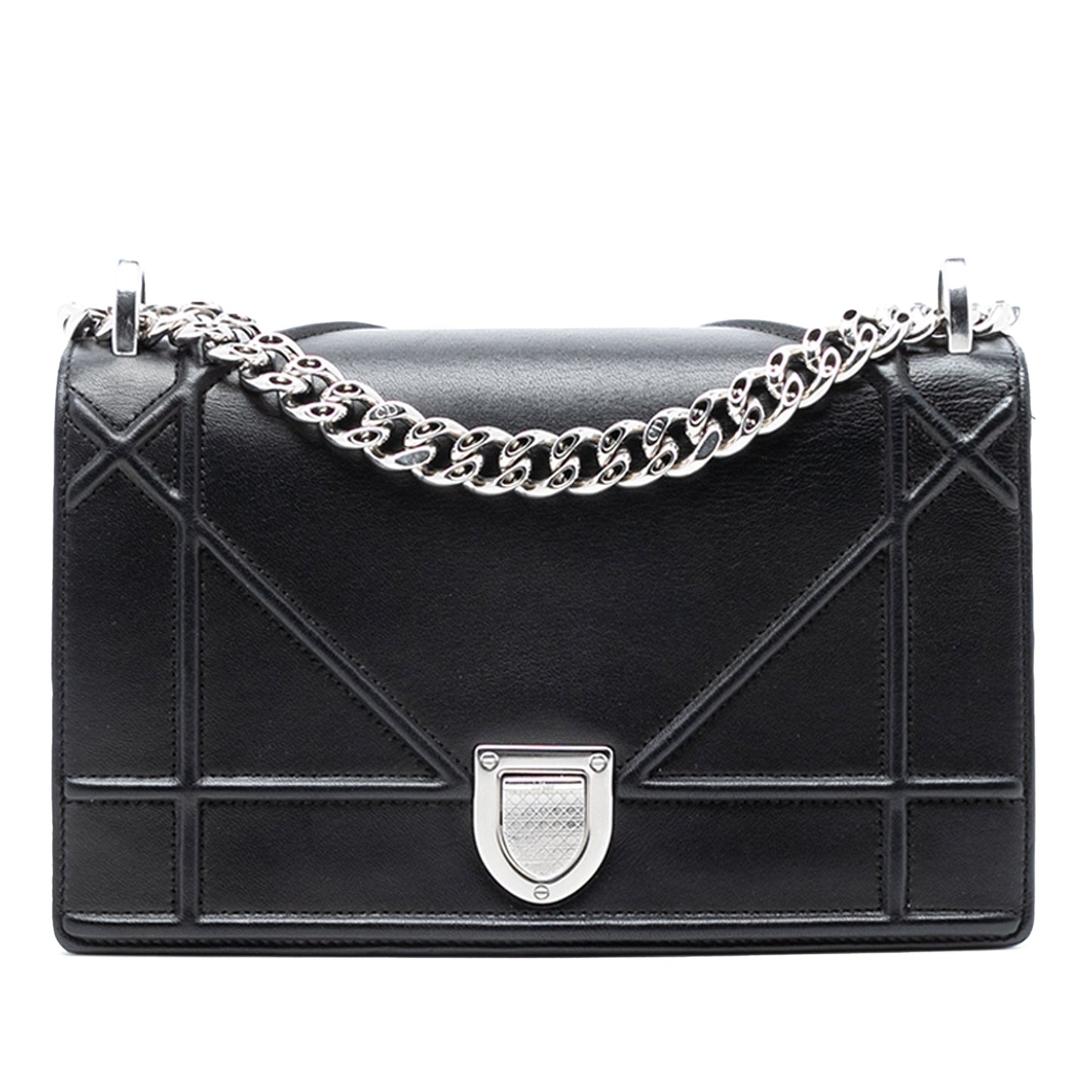 Dior Small Lambskin Diorama Flap