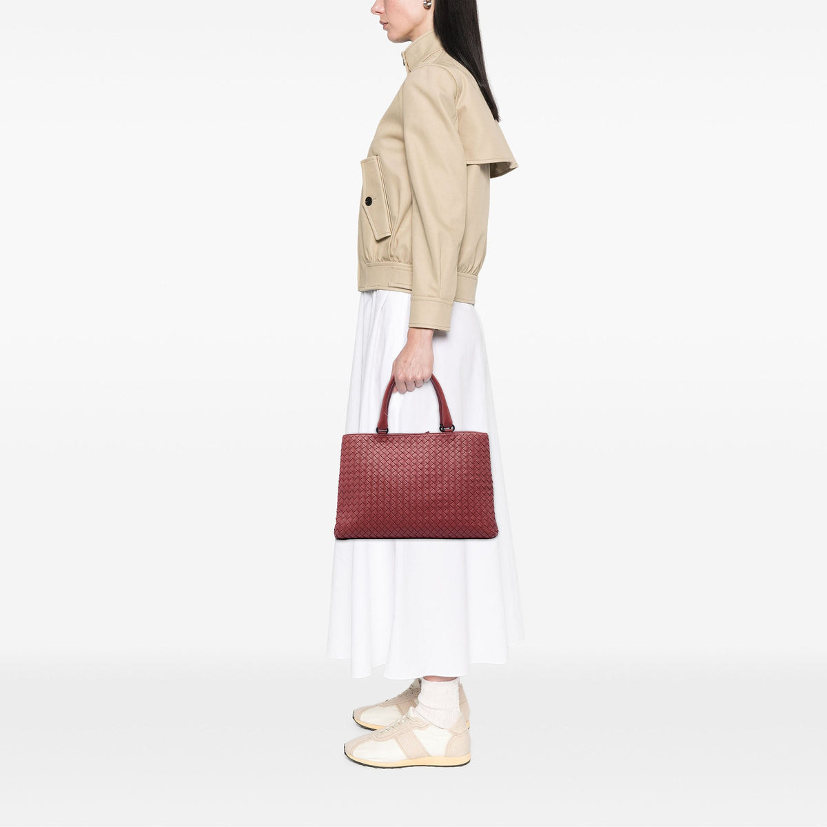 Bottega Veneta Nappa Intrecciato Milano Tote