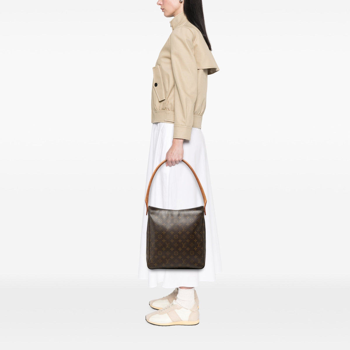 Louis Vuitton Monogram Looping GM — Brown