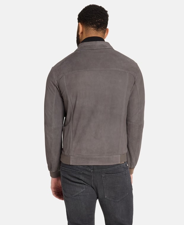 Pal Zileri Leather jacket Dark Brown