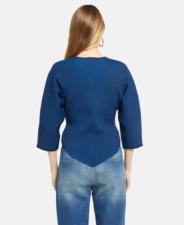 Tory Burch Knitted jumper Navy