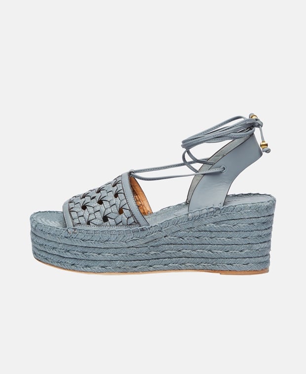 Tory Burch Platform espadrilles Light Blue
