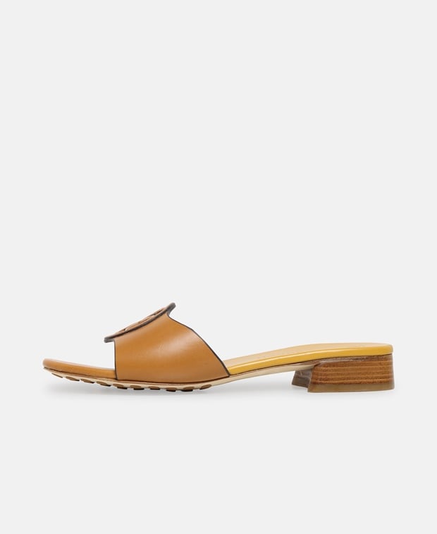 Tory Burch Mules Cognac