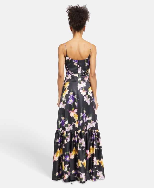 Monique Lhuillier Satin dress