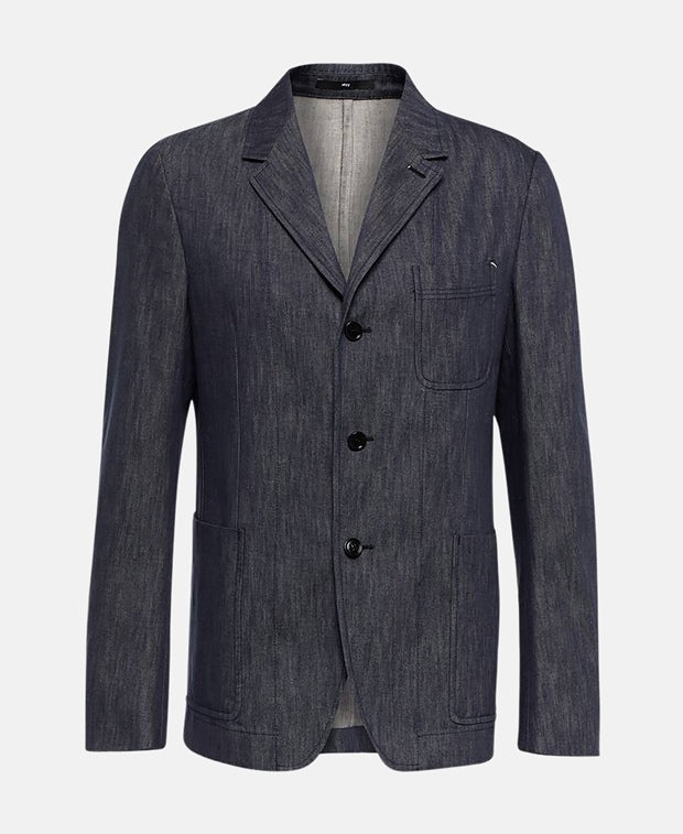 Denim blazer