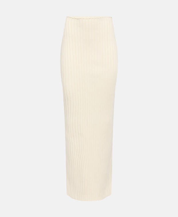 The Row Silk skirt