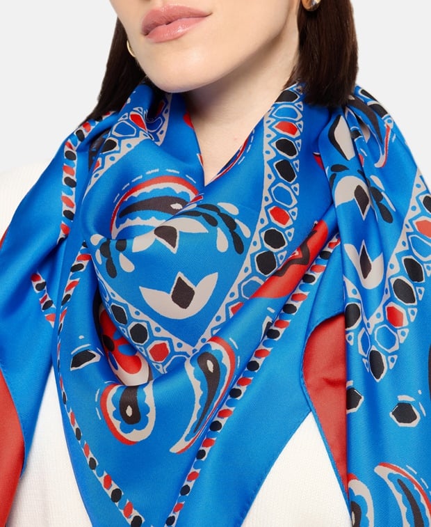 Tory Burch Silk square scarf