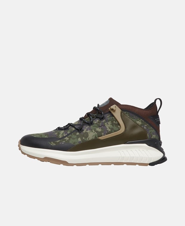 Tod's ALLAC.CAMOUF.RUNNING NO CODE 07I Sneakers Khaki
