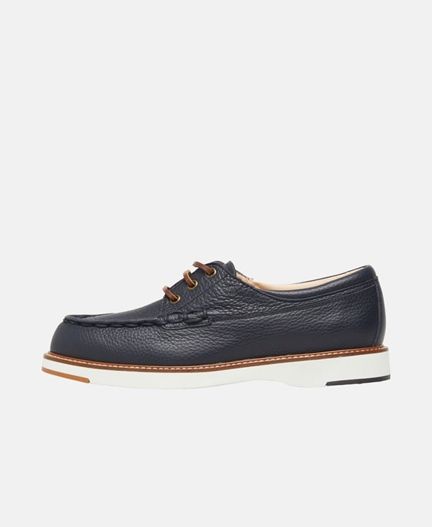 Tod's Gomma Boat shoes Dark Blue
