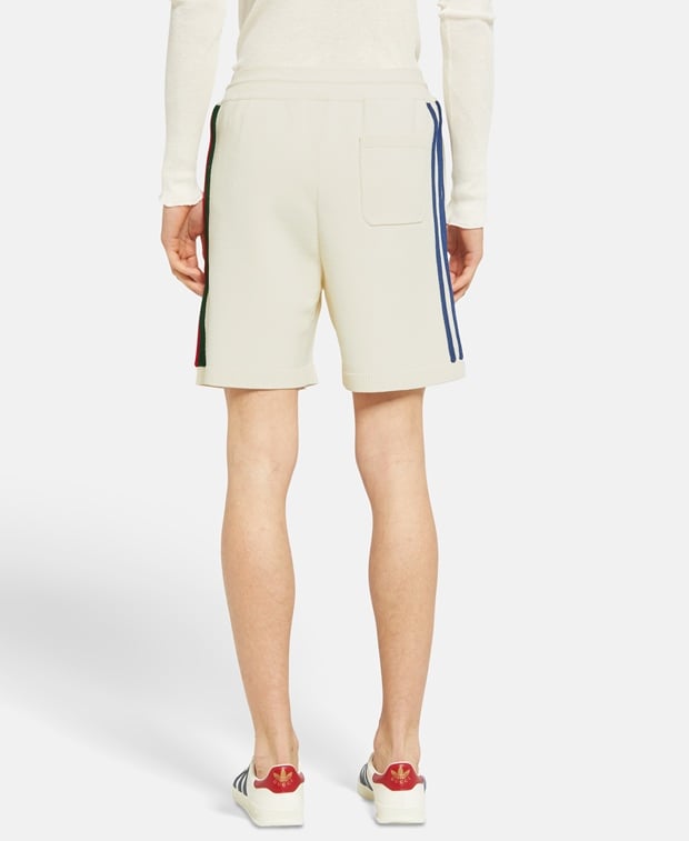 adidas X GUCCI Knitted shorts White
