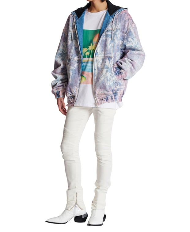 Balmain Uniform-style jacket Blue