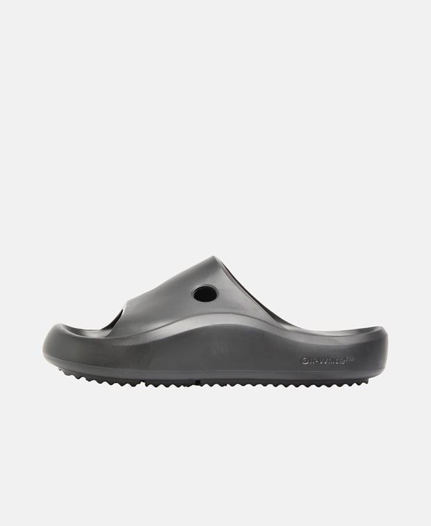 Off-White Meteor rubber slider Slippers Black
