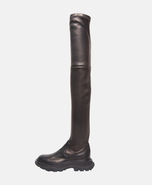 Alexander McQueen Over-the-knee boots