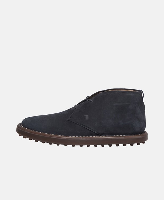 Tod's POLACCO NASTRO IDEAL 06G Desert boots Dark Blue