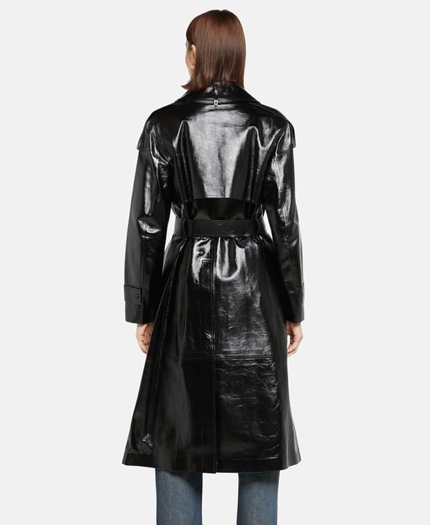 Mackage Leather trench coat