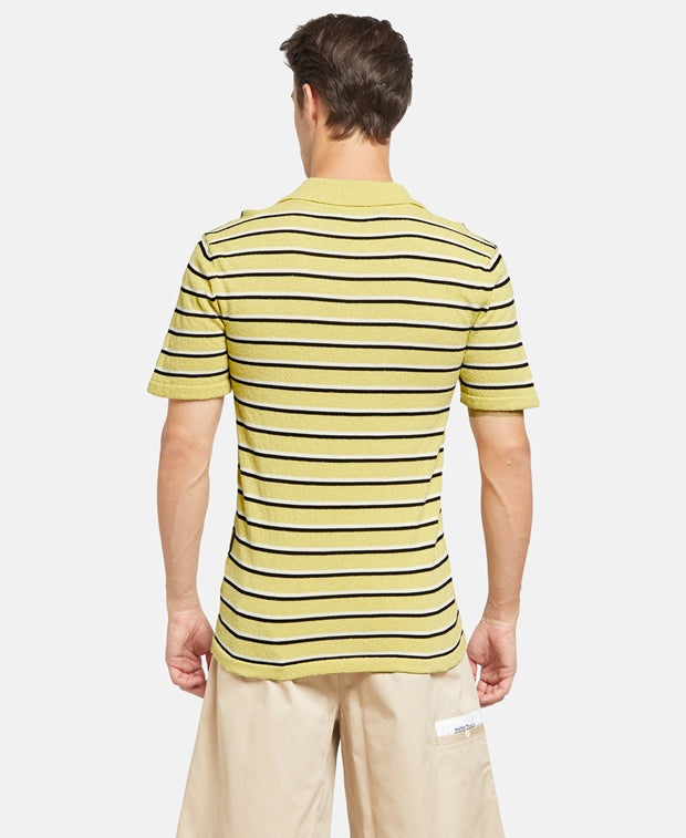 Palm Angels Knitted polo shirt