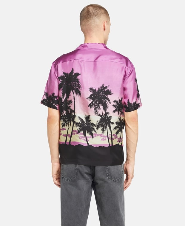 Palm Angels Short-sleeved shirt - regular fit Pink