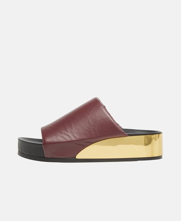 Jil Sander Sandals Bordeaux