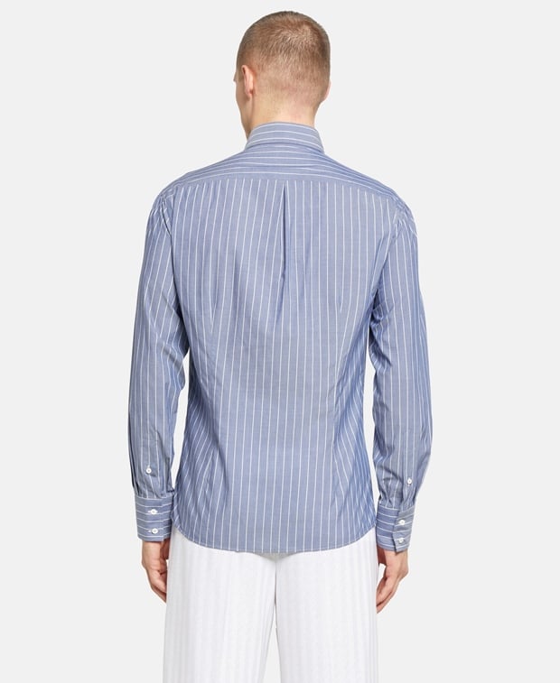 Brunello Cucinelli Long-sleeved shirt - slim fit