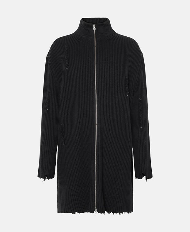 Traditional knitted cardigan