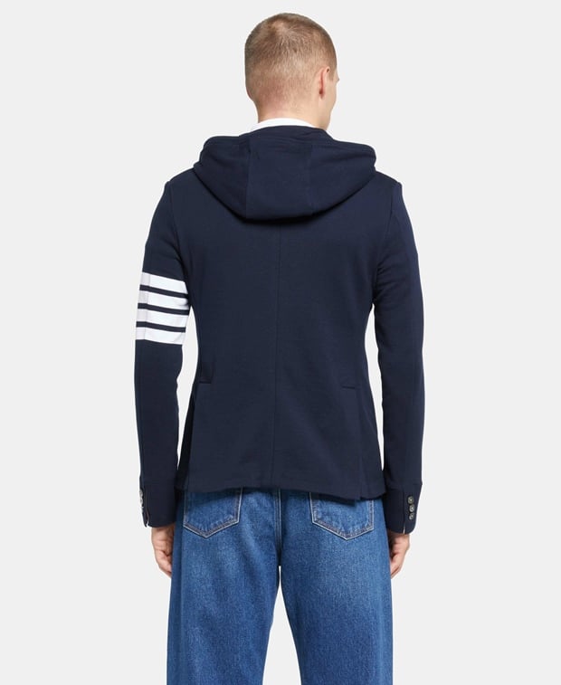 Thom Browne Hooded jacket Navy