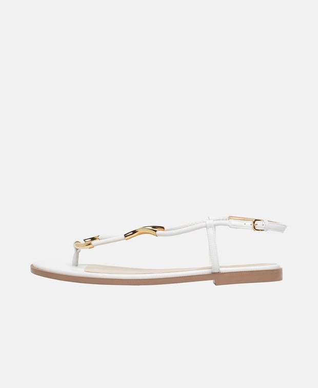 Sergio Rossi TWIS-TWIST Sandals White