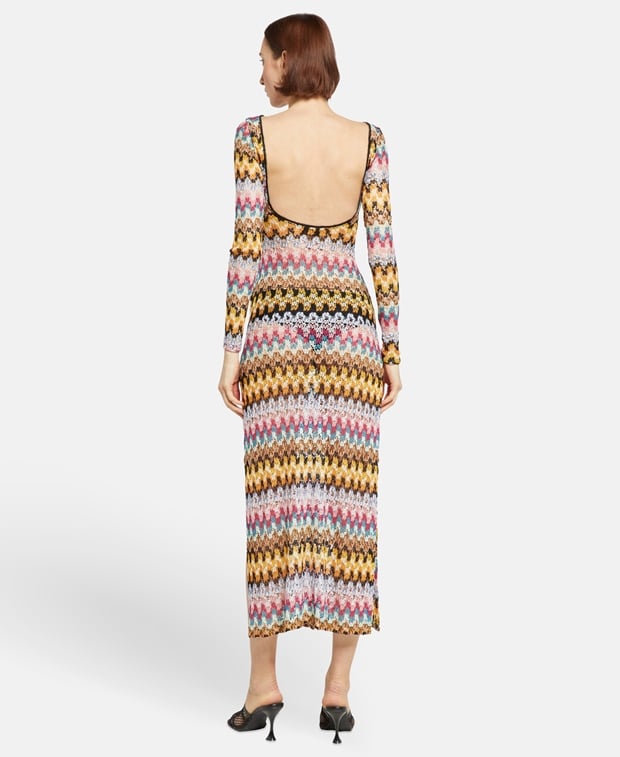 Missoni Crochet dress Beige