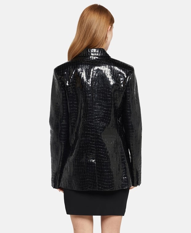 MCM Leather blazer