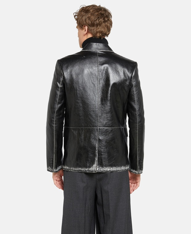 MCM Leather blazer