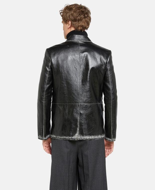 MCM Leather blazer