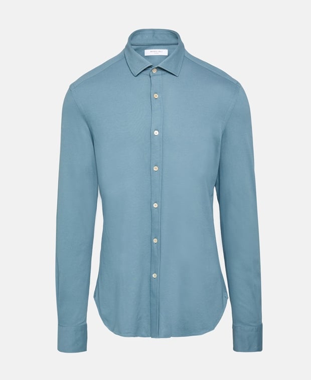 Long-sleeved shirt - slim fit