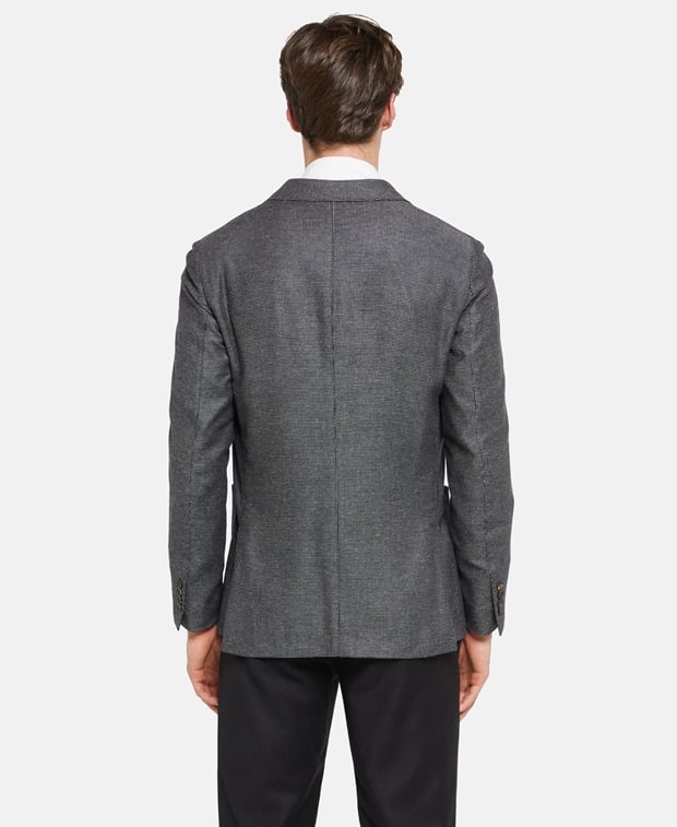 Zegna Silk suit jacket Grey