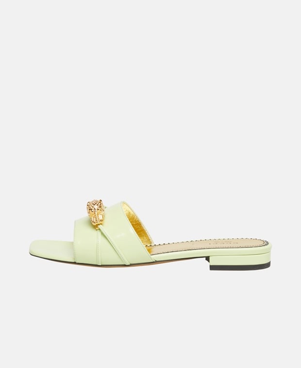 Gucci Regent Mules Green
