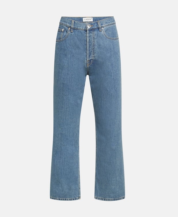 Straight leg jeans