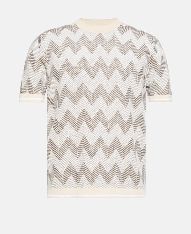 Short-sleeved pullover