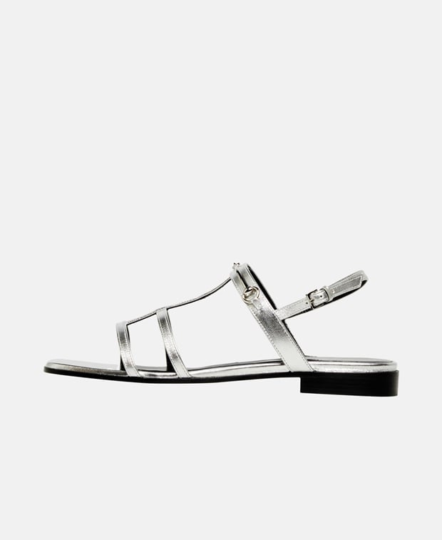Gucci Sandals Silver