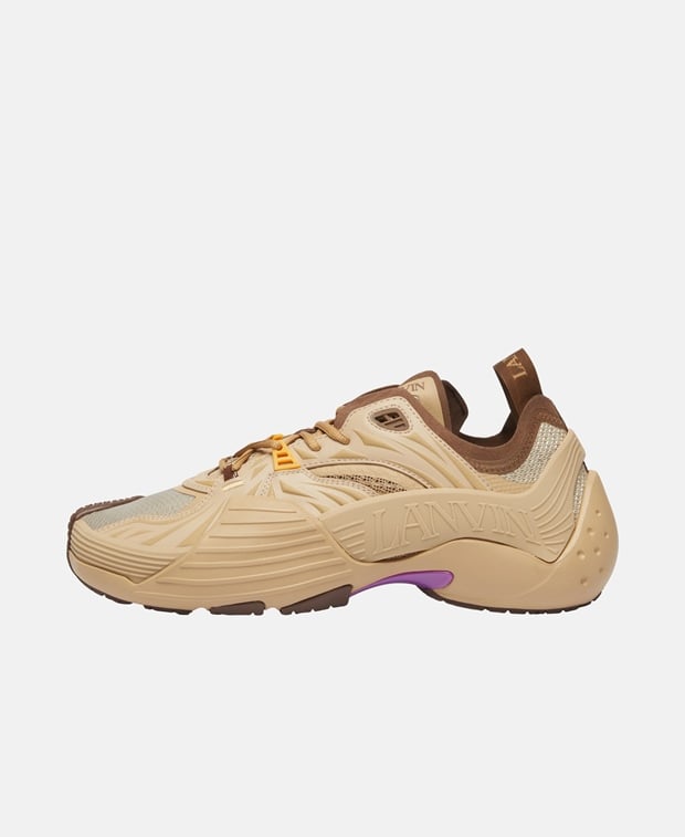 Lanvin Flash-X Sneakers Camel