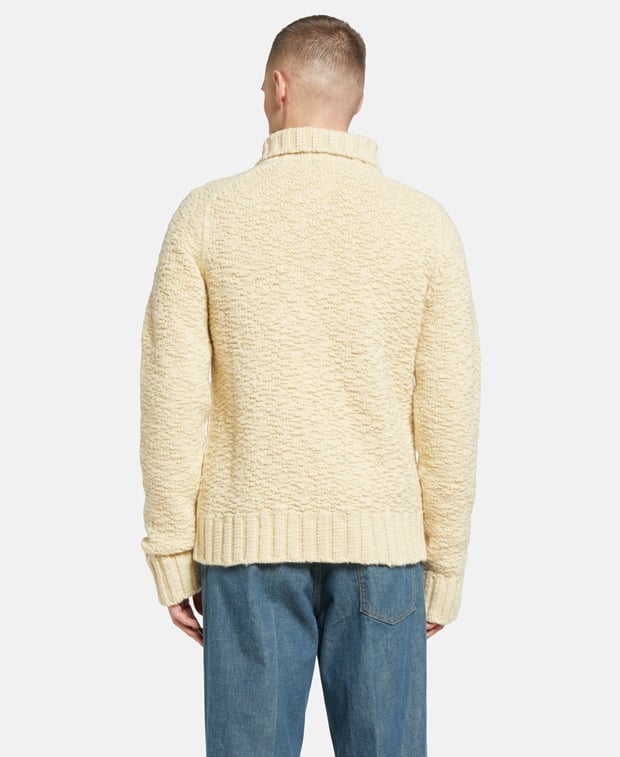 Jil Sander Wool cardigan Putty