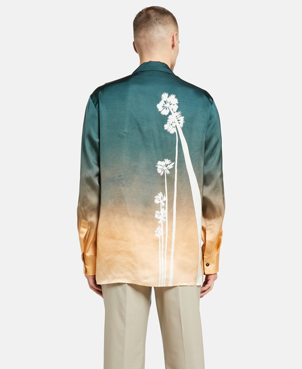 Jil Sander Long-sleeved shirt Teal