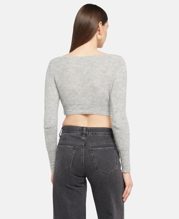 Jacquemus Wool-blend cardigan Grey