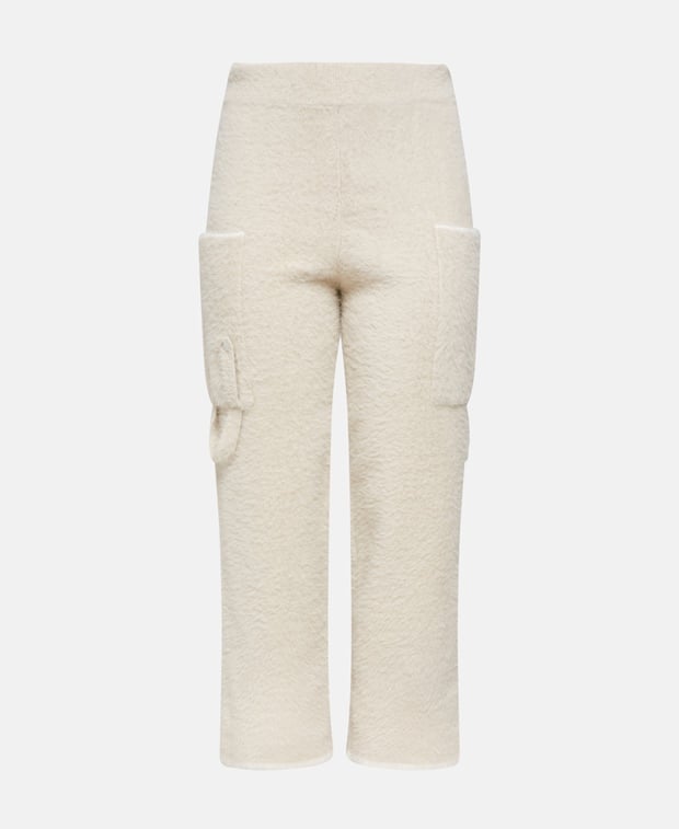 Jacquemus Pull-on trousers Putty