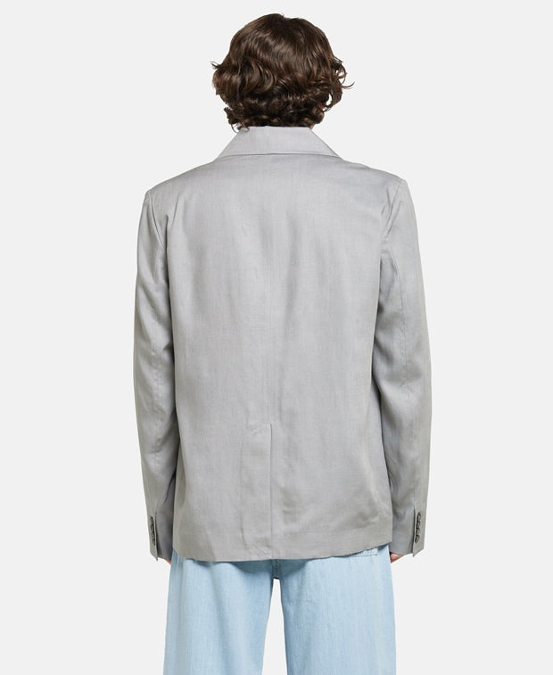 Jacquemus Linen-blend suit jacket Bacio