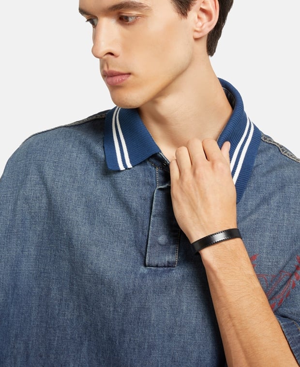 Yves Saint Laurent Leather bracelet