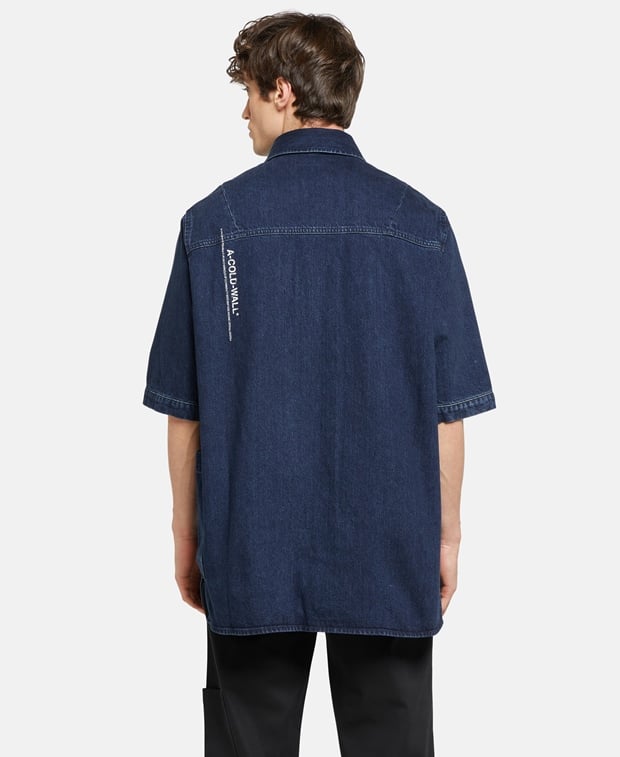 A-Cold-Wall* Denim shirt Purple
