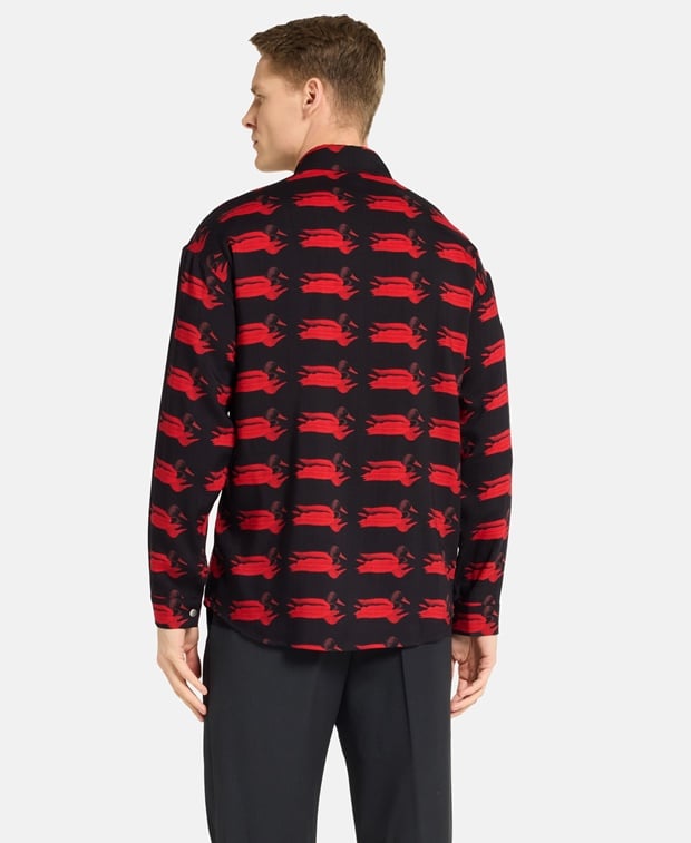 Burberry Long-sleeved shirt - relaxed fit Black