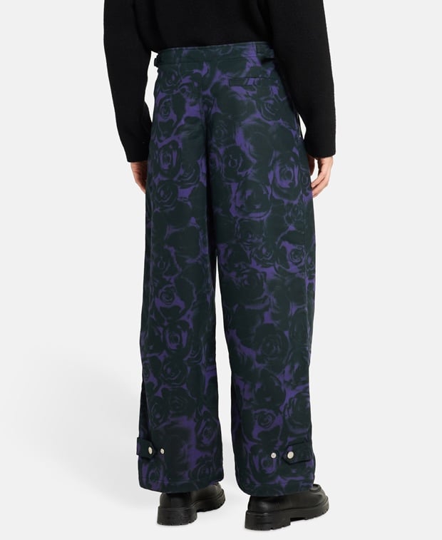 Burberry Casual trousers Burgundy